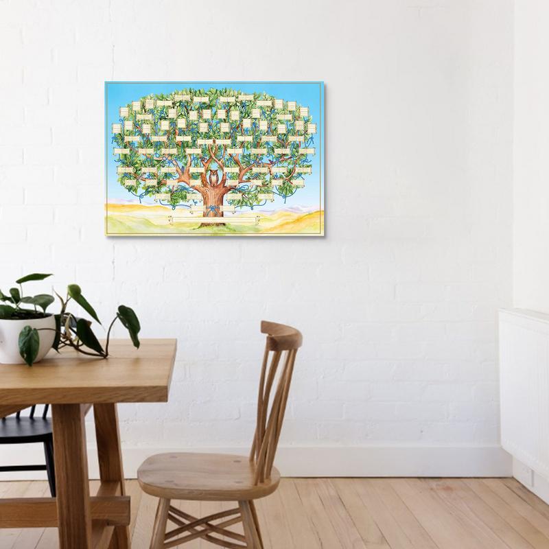Ausfüllbares Stammbaum-Diagram – Family Tree Print Bewertung und Preis