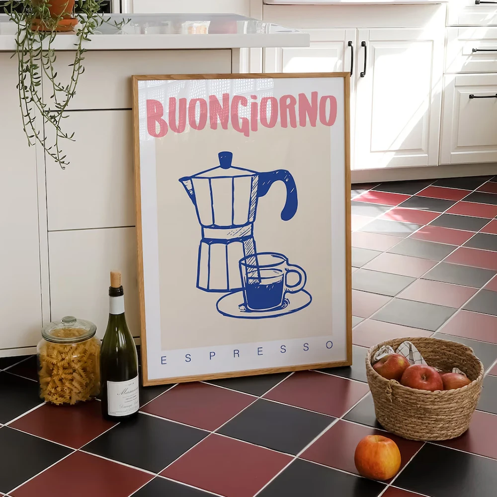 Moderne Kaffee Espresso Wand K – Custom Map Poster Bewertung und Preis