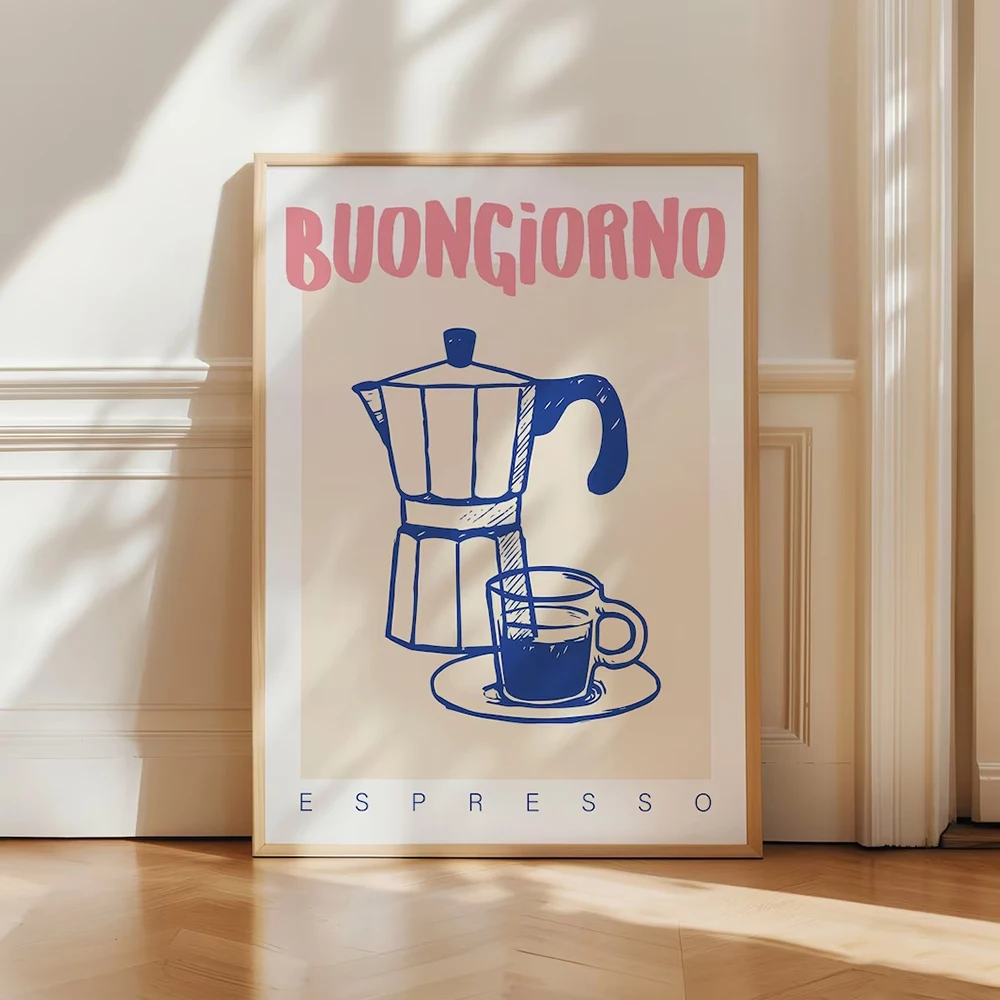 Moderne Kaffee Espresso Wand K – Custom Map Poster Bewertung und Preis