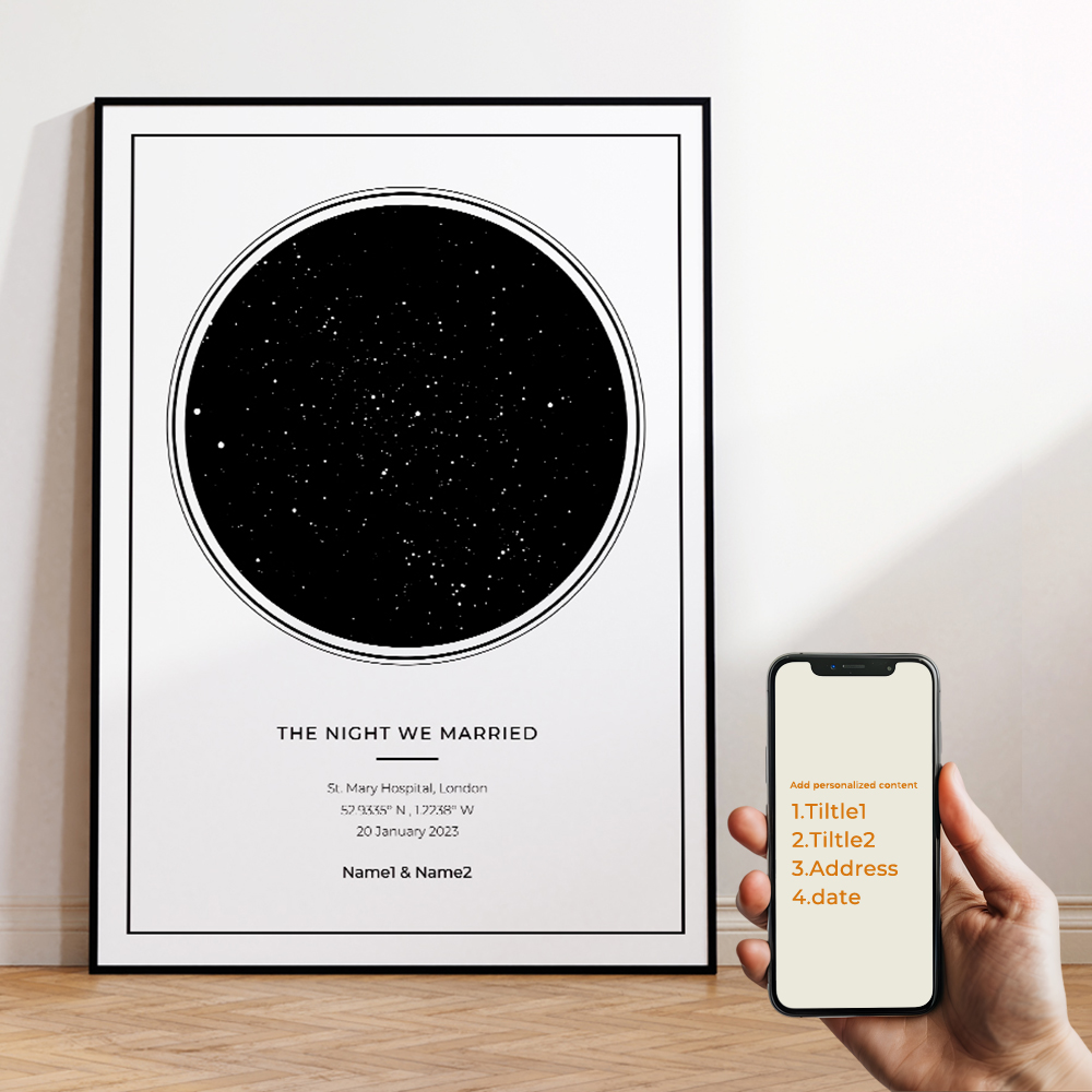 Moderne benutzerdefinierte per – Custom Star Map Bewertung und Preis