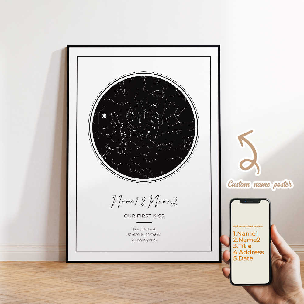 Moderne benutzerdefinierte per – Custom Star Map Bewertung und Preis